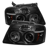 Spyder Ford F150 04-08 Projector Headlights Version 2 LED Halo LED Blk Smke PRO-YD-FF15004-HL-G2-BSM 5078421