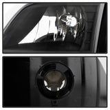 Xtune Ford F150 97-03 Crystal Headlights w/ Clear LED Corners Black HD-ON-FF15097-LED-SET-BK 5014184