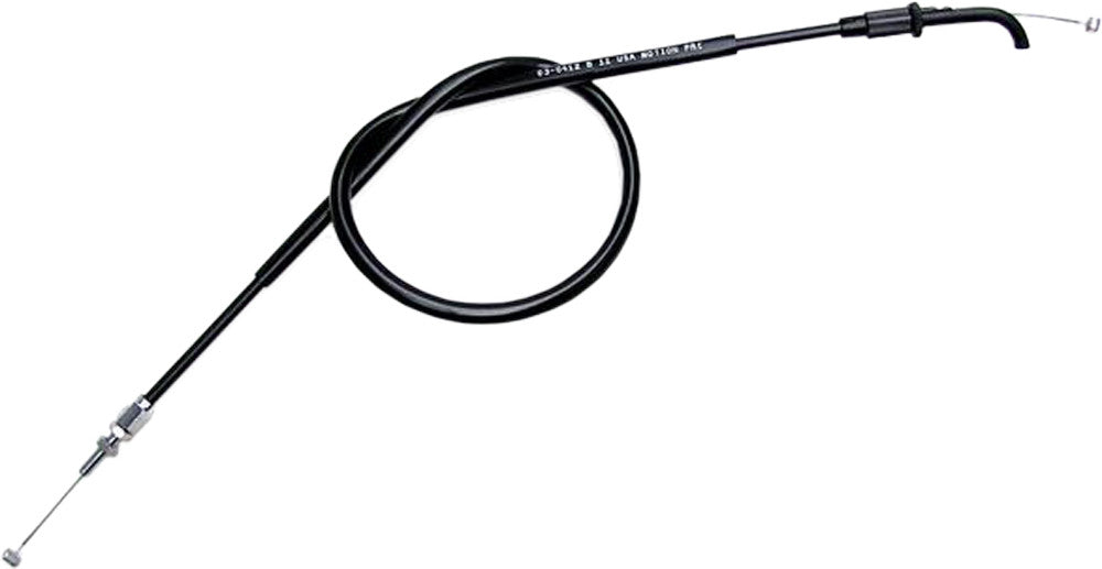 MOTION PROBlack Vinyl Throttle Pull Cable03-0412