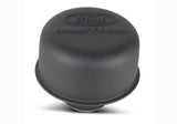 Ford Racing Black Crinkle Finish Breather Cap w/ Ford Mustang Logo 302-221