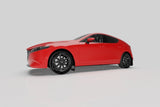 Rally Armor 19-22 Mazda3 GT Sport Hatch Red UR Mud Flap w/ White Logo MF61-UR-RD/WH