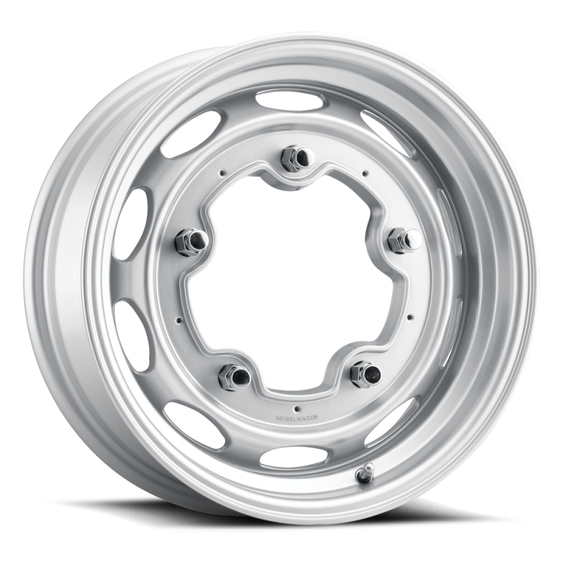 Mobelwagen MW-520S Interceptor 15x5.5in / 5x205 BP / 20mm Offset / 156mm Bore - Silver Wheel MW-520S-55520+20