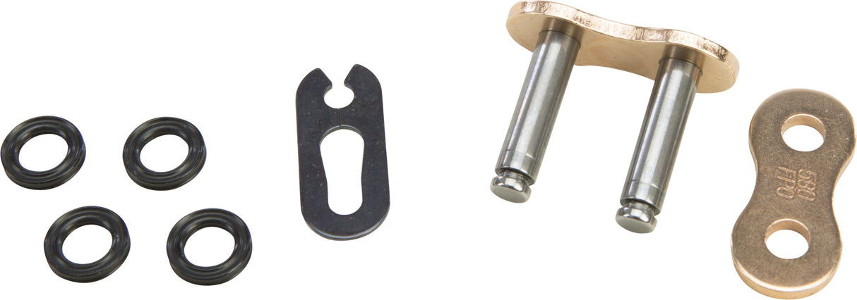 FIRE POWER O-Ring Clip Master Link 530 Gold 530FPO-SKJ/G