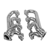 BBK 14-18 GM Truck 5.3/6.2 1 3/4in Shorty Tuned Length Headers - Polished Silver Ceramic 40470