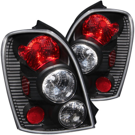 ANZO 2002-2003 Mazda Protege 5 Taillights Black 221095