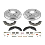 Power Stop 12-15 Honda Civic Coupe Rear Autospecialty Drum Kit KOE15398DK