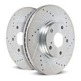 Power Stop 99-10 Volkswagen Beetle Front Evolution Drilled & Slotted Rotors - Pair EBR641XPR