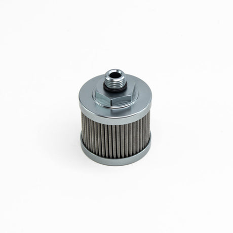 DeatschWerks Stainless Steel 6AN 100 Micron Universal Fuel Pump Pre-Filter 08-01-6100