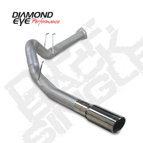Diamond Eye KIT 4in DPF BACK SGL AL: 2011 FORD 6.7L PWRSTROKE F250/F350 K4376A