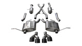 Corsa 14-16 Jeep Grand Cherokee Summit Edition Black 2.5in Dual Rear Exit Cat-Back Exhaust 14992BLK
