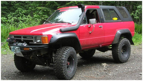 Bushwacker 84-88 Toyota Cutout Style Flares 2pc - Black 31009-11