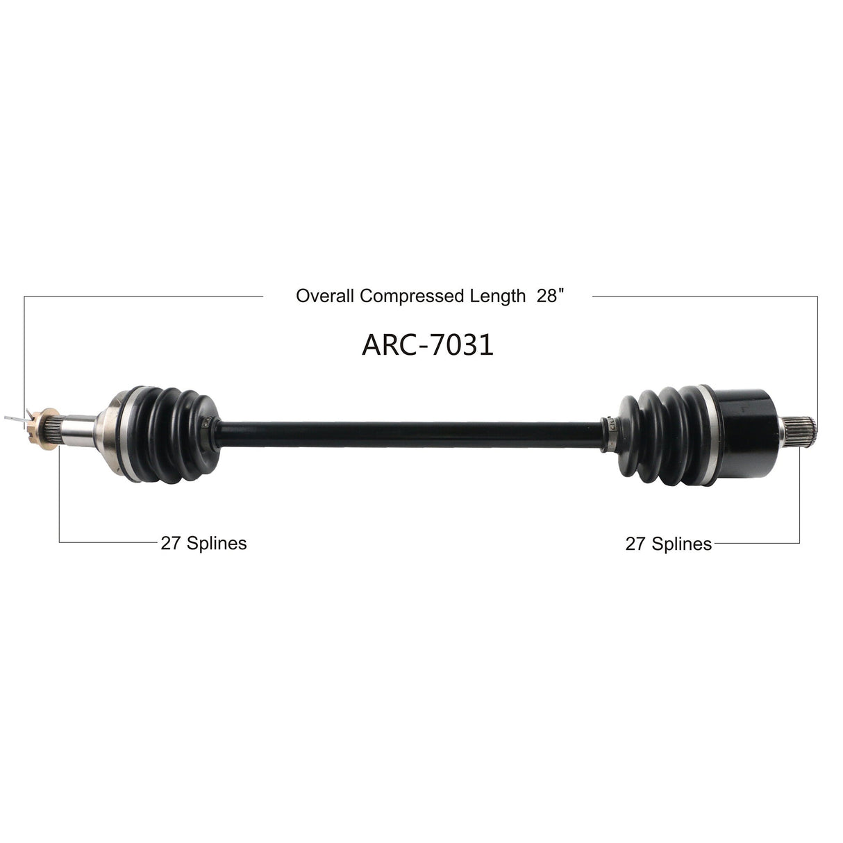 OPEN TRAILOe 2.0 Axle RearARC-7031