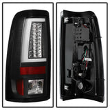 Spyder Chevy Silverado 1500/2500 99-02 Version 2 LED Tail Lights - Black ALT-YD-CS99V2-LED-BK 5081865
