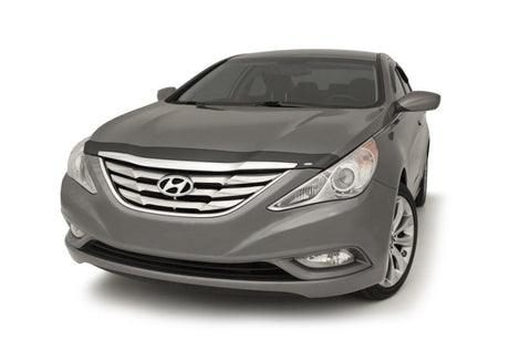 AVS 11-14 Hyundai Sonata Aeroskin Low Profile Acrylic Hood Shield - Smoke 320034