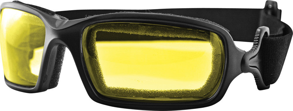 BOBSTER Fuel Goggle Sunglasses Yellow W/Photochromatic Lens BFUE001Y