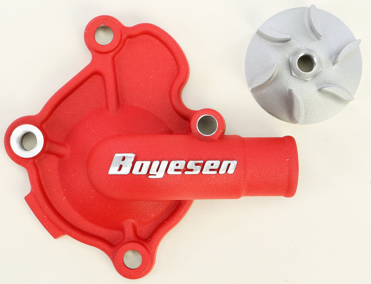 BOYESEN Waterpump Cover & Impeller Kit Red WPK-07AR