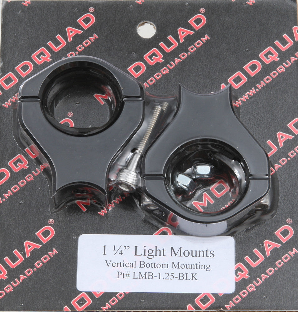 MODQUADMq Light Mnt 1.25" Vert Mnt BlkLMB-1.25-BLK