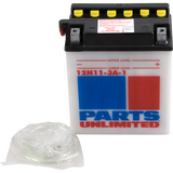 Parts Unlimited Conventional Battery 12n113a1