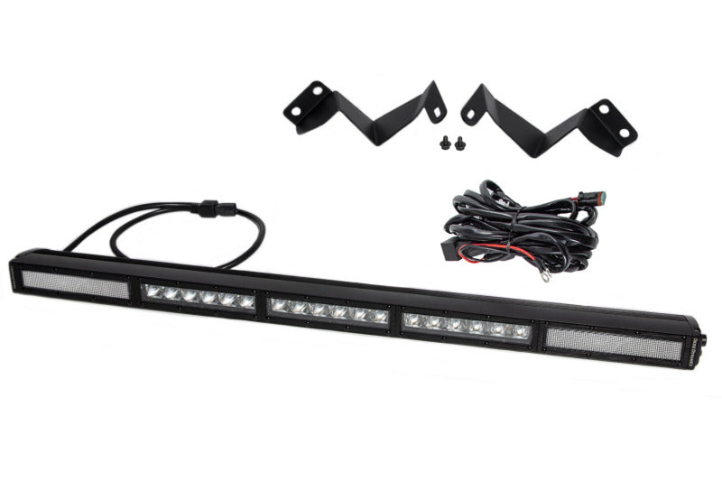 Diode Dynamics 16-21 Toyota Tacoma SS30 Stealth Lightbar Kit - White Combo DD6072