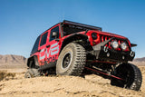 DV8 Offroad 07-18 Jeep Wrangler JK Front & Rear Flat Tube Fenders FENDB-02