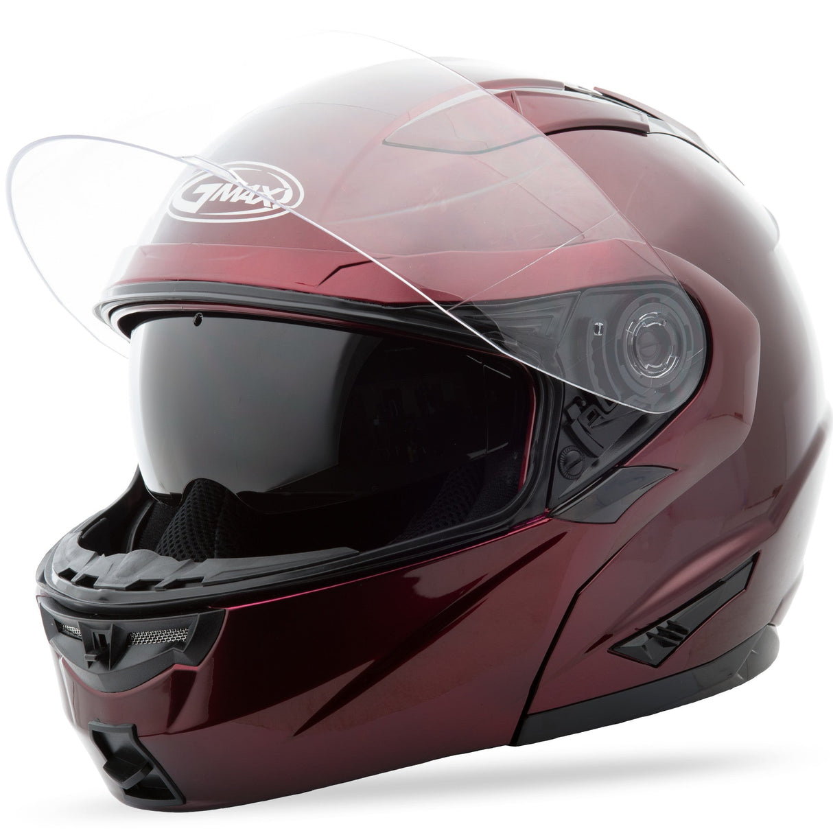 GMAX Gm-64 Modular Helmet Wine Red 3x G1640109