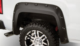 Bushwacker 07-13 GMC Sierra 1500 Fleetside Boss Pocket Style Flares 4pc 69.3in Bed - Black 40940-02