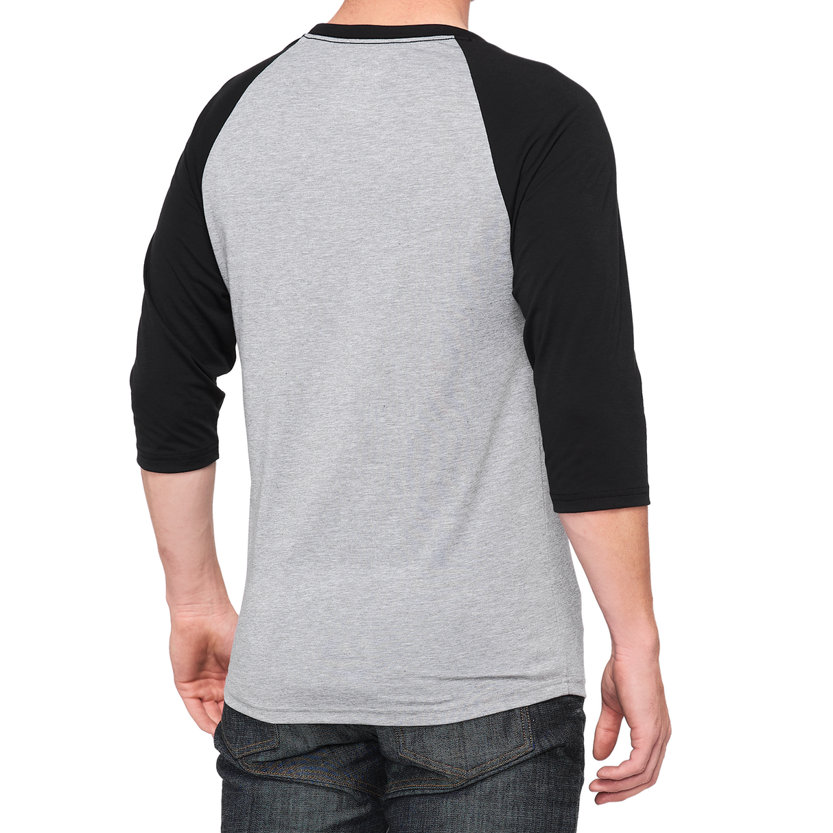 100% Tech Icon 3/4 Sleeve T-Shirt - Black - XL 20012-00003