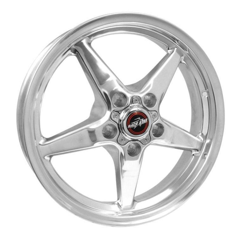 Race Star 92 Drag Star 17x4.50 5x4.75bc 1.75bs Direct Drill Polished Wheel 92-745242DP