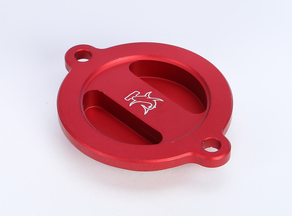 HAMMERHEAD Oil Filter Cover Ktm450/500 Red 60-0561-00-10