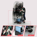 ANZO 2000-2006 Chevrolet Tahoe Led Taillights Black/Clear 311298