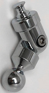 TECHMOUNT Shaft W/Pivoting Ball Chrome 2" 4-62020C