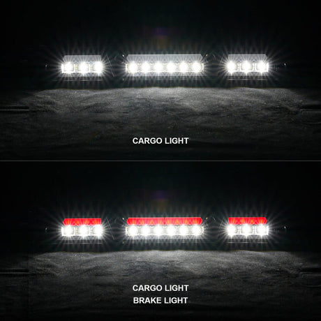 ANZO 15-20 Ford F-250 - F-550 LED Third Brake Light - Black Housing/Clear Lens 531111