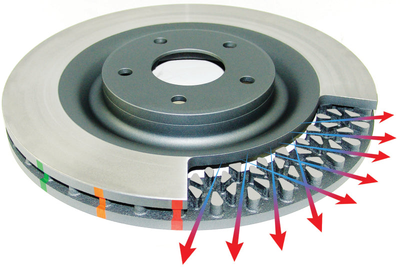 DBA 01-06 Honda Civic Type R Rear 4000 Series T3 Slotted Rotor 42515S