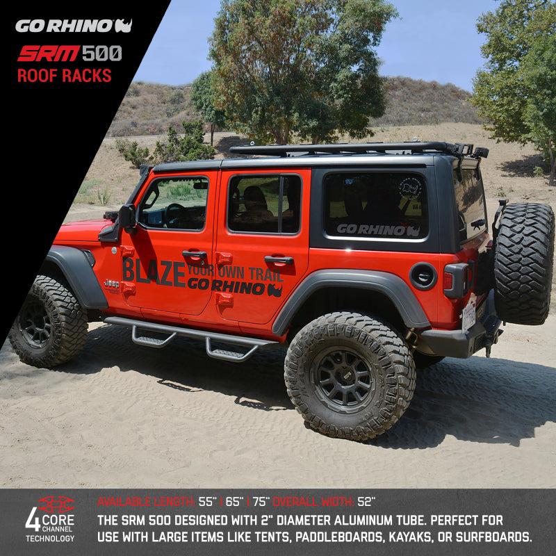 Go Rhino SRM 500 Roof Rack - 65in 5935065T