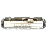Edelbrock Valve Cover Signature Series Chevrolet 1965 and Later 396-502 V8 Low Chrome 4480