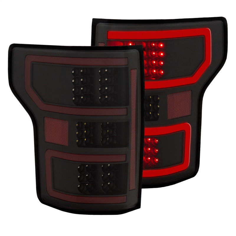 ANZO 18-19 Ford F-150 LED Taillights Black 321338