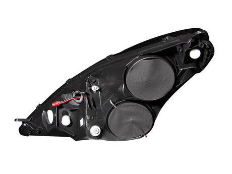 ANZO 2000-2005 Toyota Celica Projector Headlights w/ Halo Black 121387