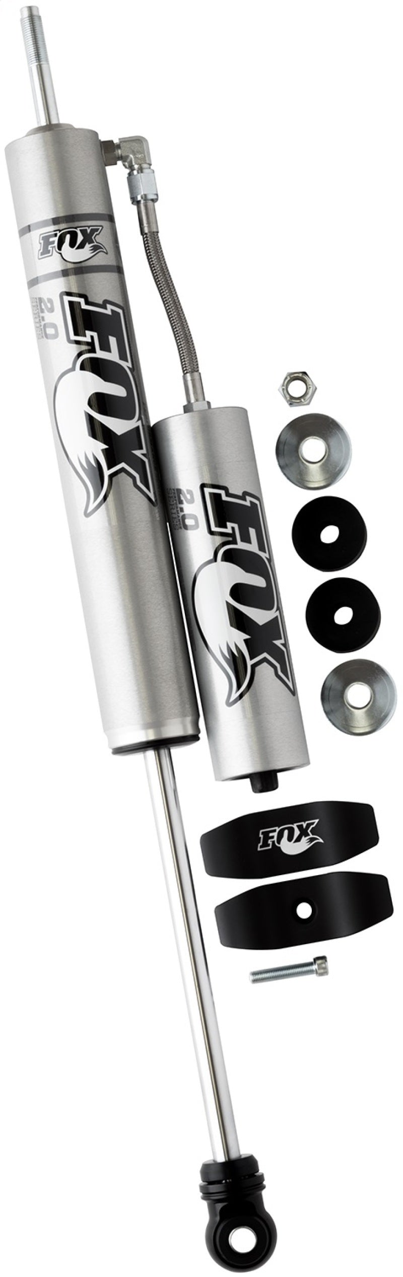 Fox 07+ Jeep JK 2.0 Performance Series 9.6in. Smooth Body Remote Res. Front Shock / 1.5-3.5in. Lift 985-24-015