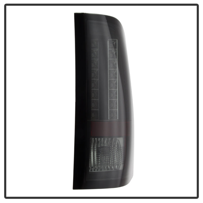 Spyder Chevy Silverado 07-13 LED Tail Lights Blk Smke ALT-YD-CS07-LED-BSM 5078032