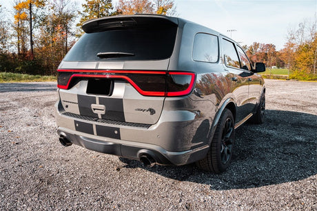Corsa 21-22 Dodge Durango SRT Hellcat Cat-Back 2.75in Dual Rear Exit Xtreme 4.5in Black PVD Tips 21196BLK