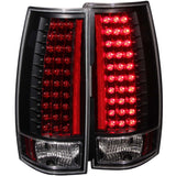 ANZO 2007-2013 Chevrolet Suburban LED Taillights Black 311084