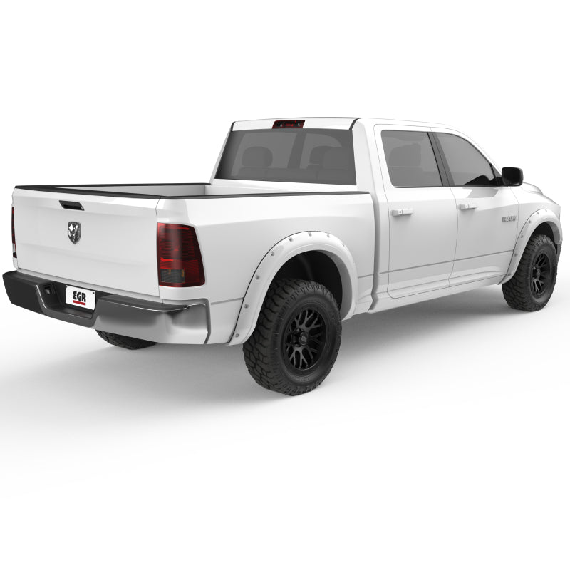 EGR 09+ Dodge Ram LD Bolt-On Look Color Match Fender Flares - Set - Bright White 792654-PW7
