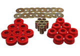 Energy Suspension Gm Body Mount Set W/Hardware - Red 3.4126R