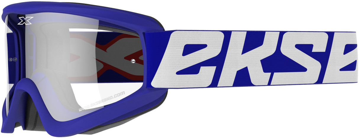 EKS BRAND Goggle Otg Blue W/Clear Lens 067-10955