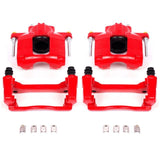 Power Stop 08-16 Chrysler Town & Country Front Red Calipers w/Brackets - Pair S5044