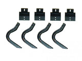 Lund 05-17 Toyota Tacoma Double Cab EZ Running Board Mounting Bracket Kit - Brite 300054