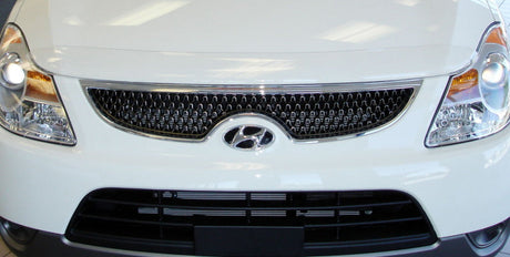AVS 07-11 Hyundai Veracruz High Profile Bugflector II Hood Shield - Smoke 25943