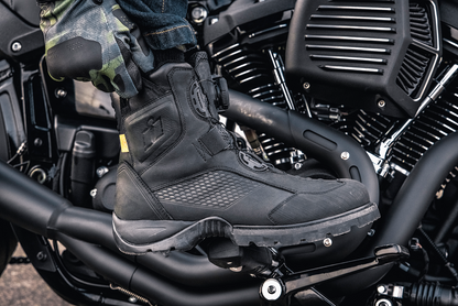 ICON Stormhawk Boots - Black - Size 11.5 3403-1157