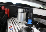 J&L 07-14 Ford Mustang GT500 Passenger Side Oil Separator 3.0 - Clear Anodized 3012P-C