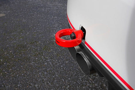 Perrin 15-19 Subaru WRX/STI Tow Hook Kit (Rear) - Red PSP-BDY-252RD